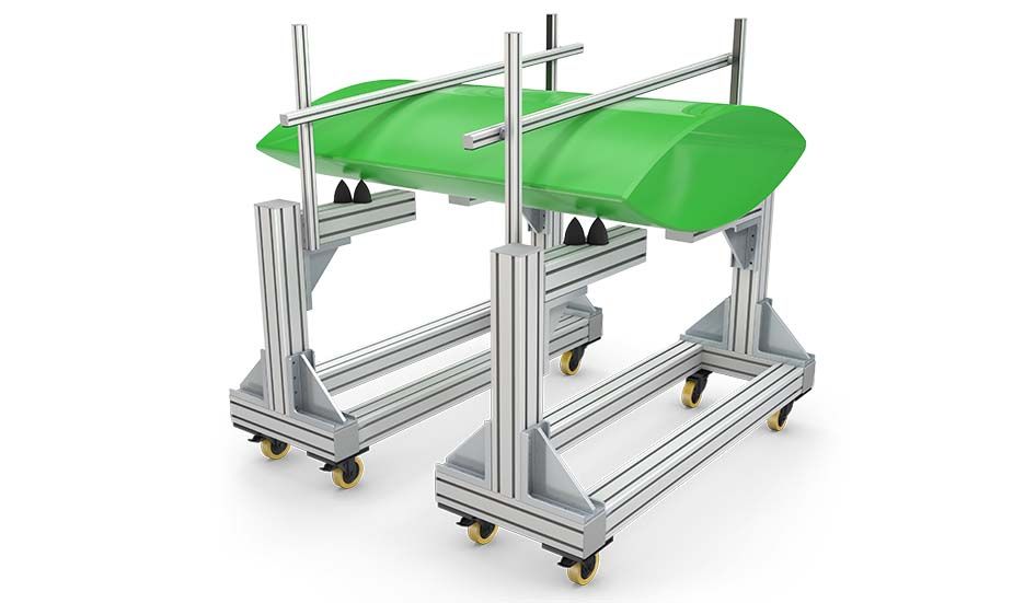 Heavy-duty workpiece carrier